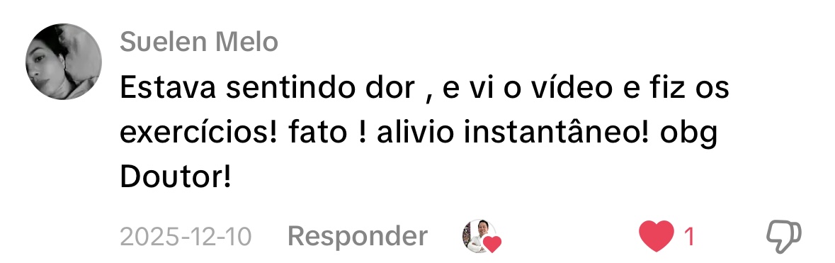 Depoimento de paciente sobre o Metodo Coluna Power