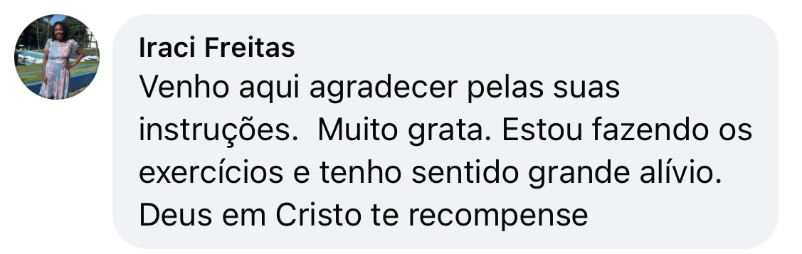 Depoimento de paciente sobre o Metodo Coluna Power