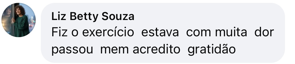 Depoimento de paciente sobre o Metodo Coluna Power