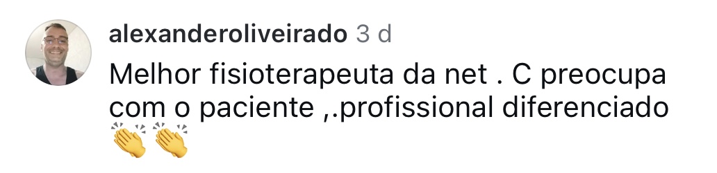 Depoimento de paciente sobre o Metodo Coluna Power
